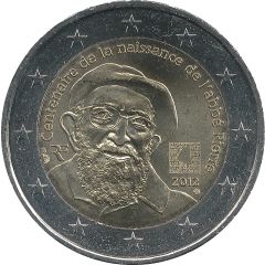 2 Euros Birth of Abbé Pierre