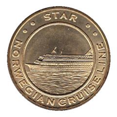 Token - Caribbean Mint Norwegian Cruise Line - Star