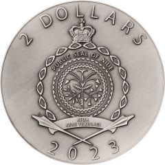 2 Dollars - Charles III Treasures of ancient civilizations III