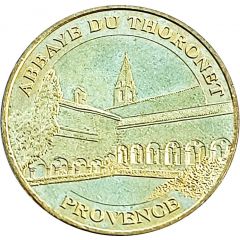 Jeton touristique - Monnaie de Paris - Abbaye du Thoronet