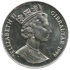 1 Crown - Elizabeth II Royal Wedding