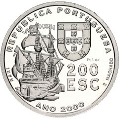 200 Escudos Fernão de Magalhães, Platinum