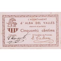 50 Céntimos Alba del Vallès