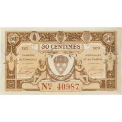 50 Centimes - Chambre de Commerce d`Aurillac [15]