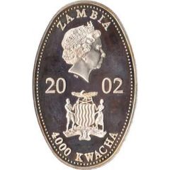 4000 Kwacha - Elizabeth II The Coronation