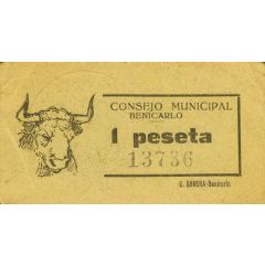 1 Peseta Benicarló