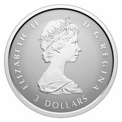 3 Dollars In the name of Elizabeth II, Silver fractional