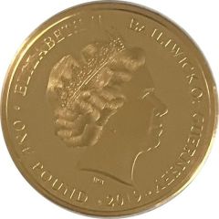 1 Pound - Elizabeth II D-Day Landing 01.20, Gold Proof
