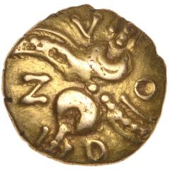 Gold ¼ Stater - Andoco Andoco Crescent Wreath
