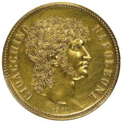 5 Lire - Joachim Murat Gold pattern