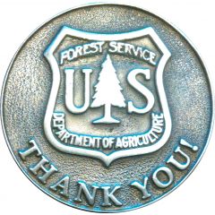 Medal - US Forest Service volunteer
