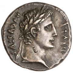 Denarius - Augustus IMP XII