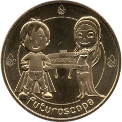 Monnaie de Paris Tourist Token - Futuroscope Futuropolis