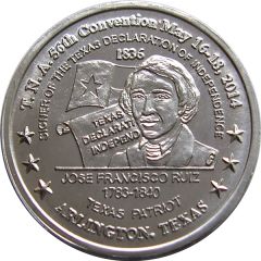 Token - Texas Numismatic Association 56th convention 2014