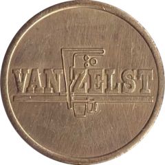 Vending Machine Token - Van Zelst