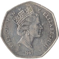 50 Pence - Elizabeth II TT Motorcycle Races