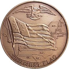 Token - American Bicentennial The First Flag