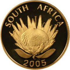 5 Rand - 1/10 Ounce Albert John Luthuli
