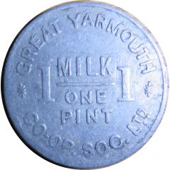 1 Pint Milk - Great Yarmouth CSL Norfolk