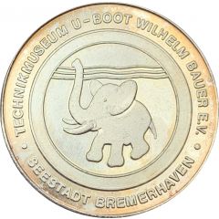 Tourist medal - Technikmuseum Wilhelm Bauer