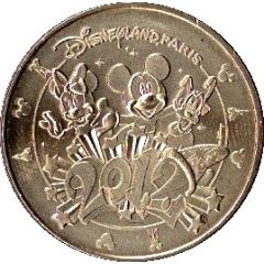 Monnaie de Paris Tourist Token - Disneyland Paris 2012