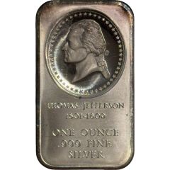 1 Ounce - Madison Mint Thomas Jefferson