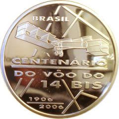 2 Reais Flight of 14 Bis