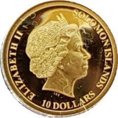 10 Dollars - Elizabeth II Baby Whale