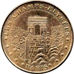 Monnaie de Paris Tourist Token - Paris Les Champs-Elysées
