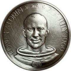 Medal - Edwin Aldrin Man`s First Landing on the Moon