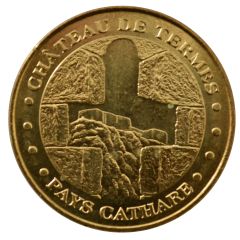 Tourist token - Monnaie de Paris - Termes - The castle