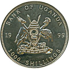 1000 Shillings 1 Euro Germany