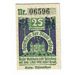 25 Pfennig Sparkasse