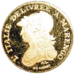 20 Francs - Piedmont Mini Replica