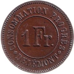 1 Franc - Société coopérative de consommation Progrès Delémont