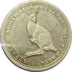 Medal - Australia - Kangaroo with Joey Tourist Souvenir