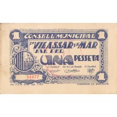 1 Peseta Vilassar de Mar