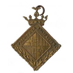 Medal - Honor to the diligence brass
