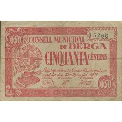 50 Céntimos Berga
