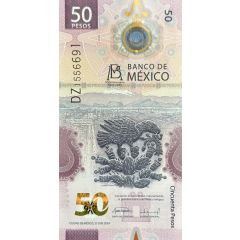50 Pesos 100th Anniversary of the Bank of Mexico