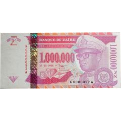 1 000 000 Nouveaux Zaïres