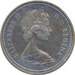 1 Dollar - Elizabeth II British Columbia