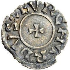 Denier - Burchard III and emperor Otto I Breisach mint