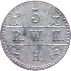 5 Pfennig - Lendrigsen R.W.K.H.