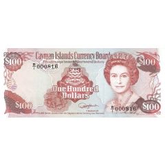 100 Dollars - Elizabeth II B Series, Conch Shell