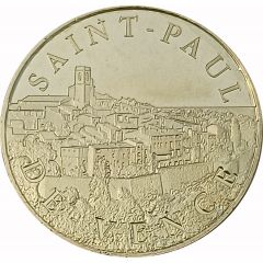 Jeton touristique - Monnaie de Paris - Saint Paul de Vence