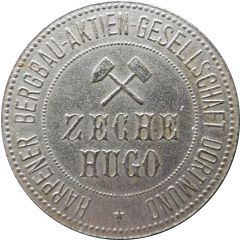5 Mark - Dortmund Zeche Hugo Harpener Bergbau-Aktien-Gesellschaft