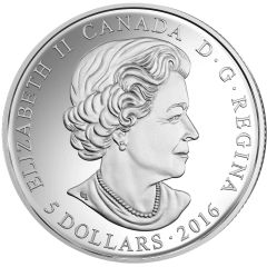 5 Dollars - Elizabeth II March Birthstone