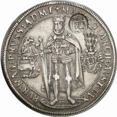 1 Thaler - Max Gandolf von Kuenburg Countermarked