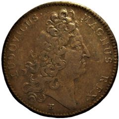 Token - Louis XIV - Trésor Royal - Ea Cura Quietum Sollicitat